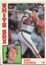 1984 Topps      072      Mike Squires